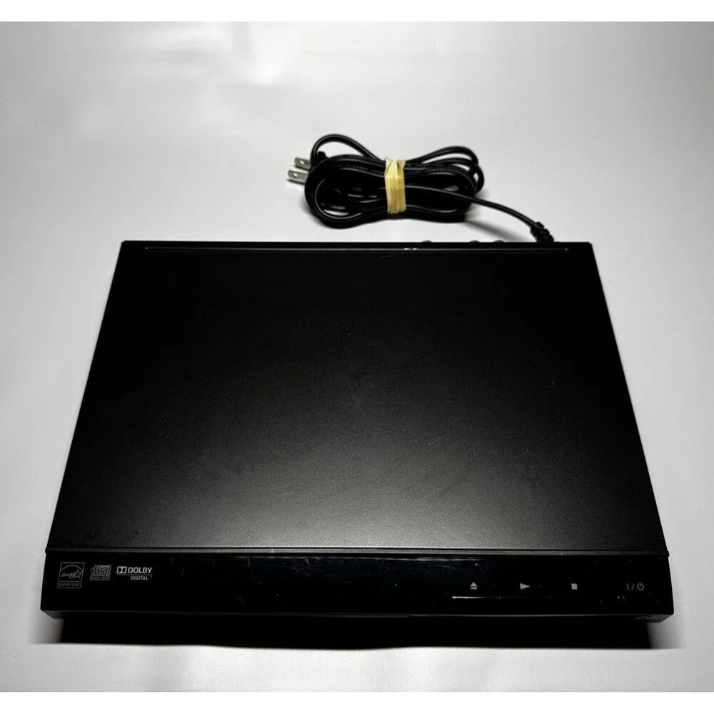 Sony DVP-SR210P DVD Player, Black, Dolby Digital, DVD/CD, RCA (TESTED)